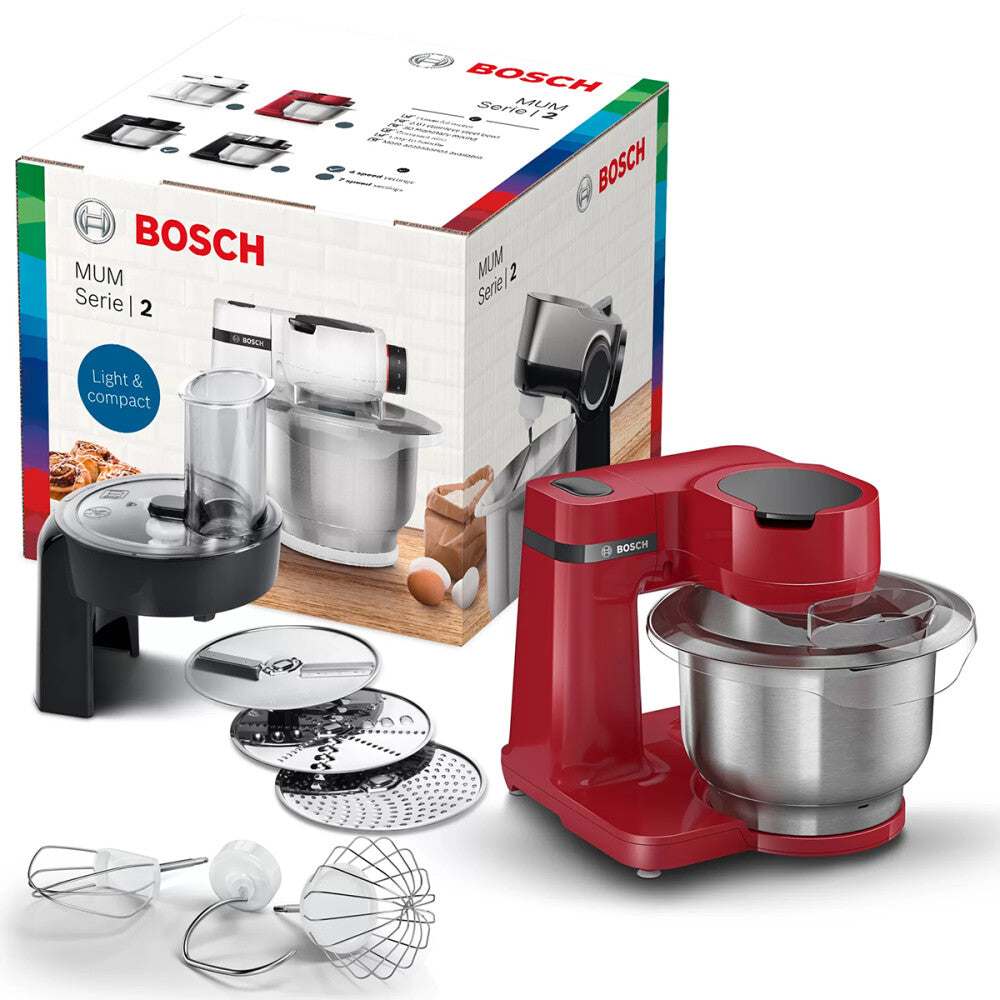 Robot de cocina Bosch MUMS2ER01 Rojo c/acc