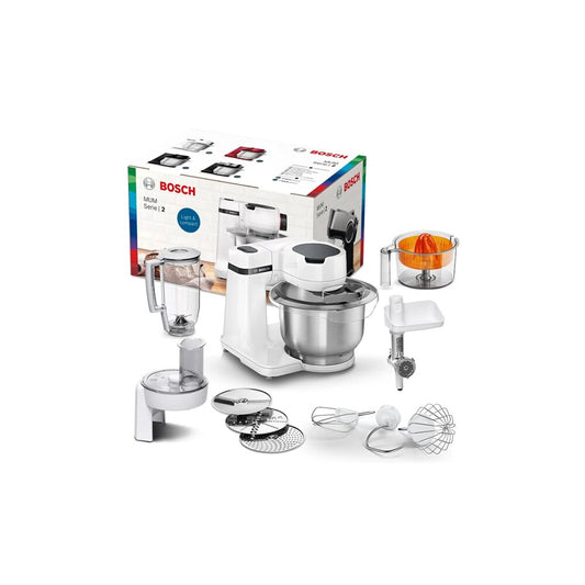Robot de cocina Bosch MUMS2EW40 Blanco c/acc
