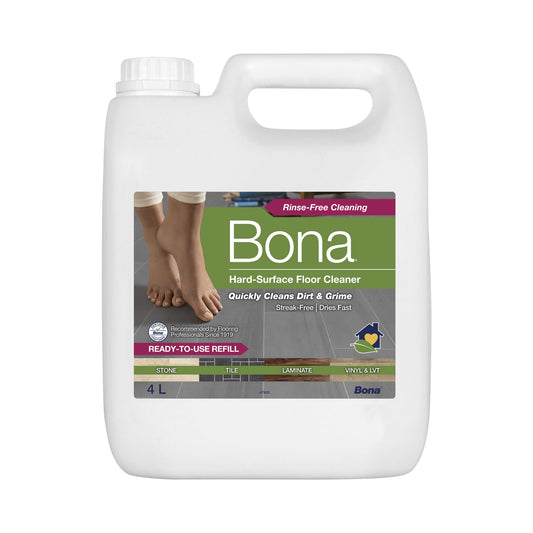 Bona Recarga - Limpiador pisos de cerámica, vinílicos, laminados