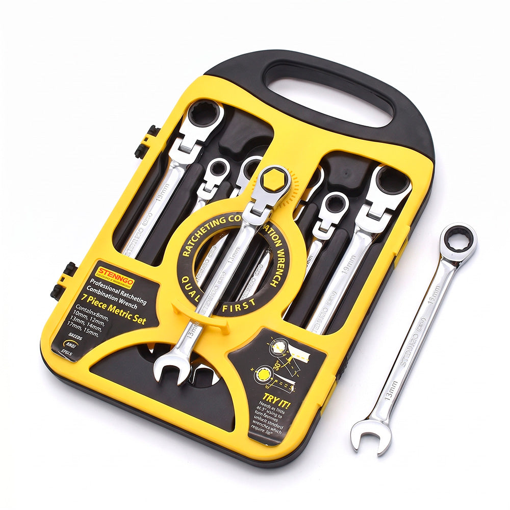 LLAVE 7PZ COMBI CRICKET ARTICULADA SIENNGO LH-2611