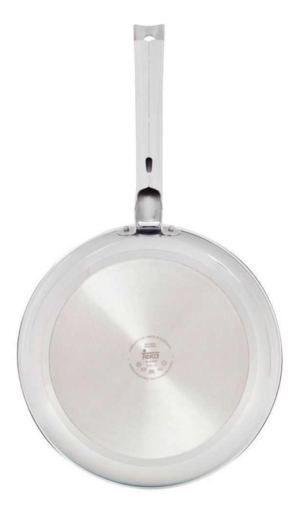 Sartén antiadherente de 24 cm de acero inoxidable