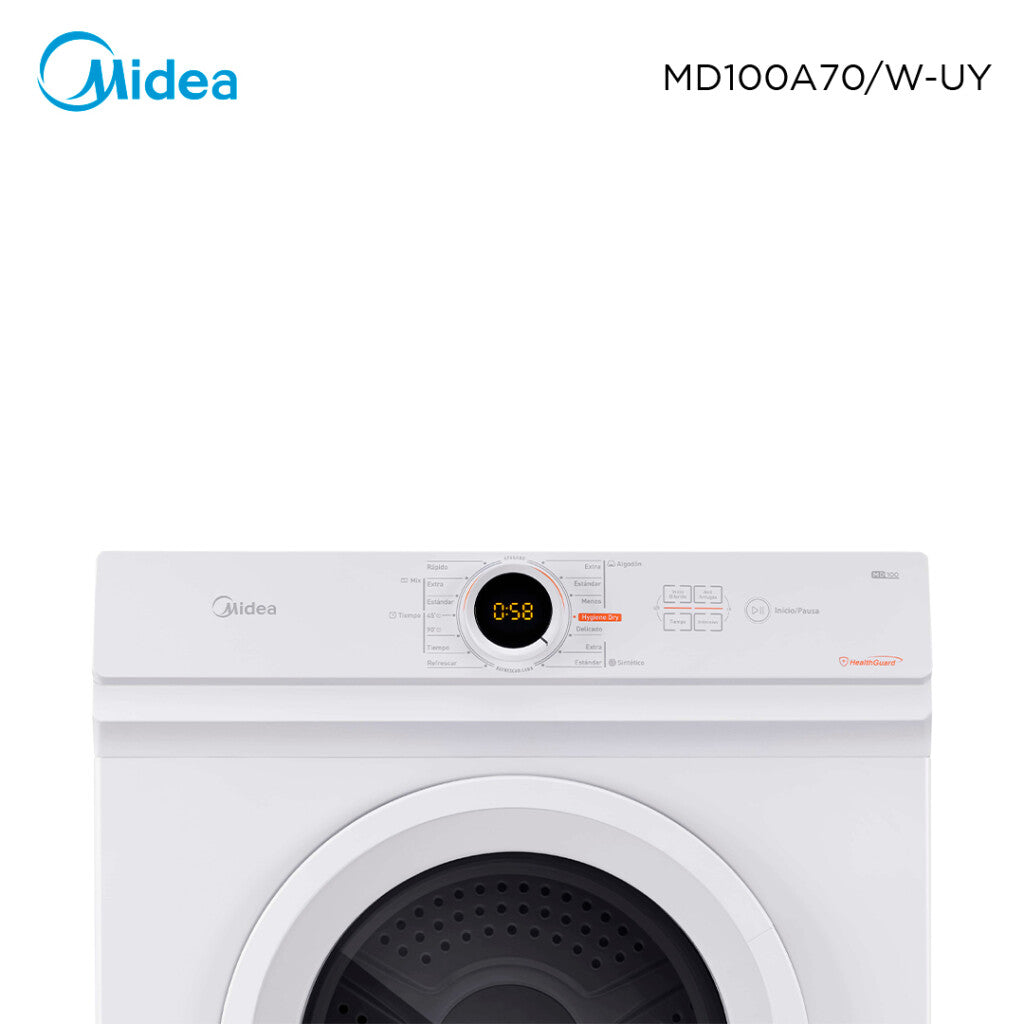 Secarropas frontal 7Kg Midea MD100A70