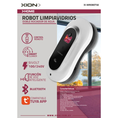 smart robot limpiavidrios xion