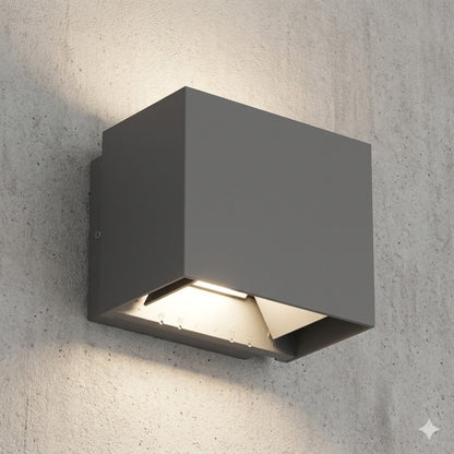 Spot aplique cubo led ángulo regulable 10w IP65