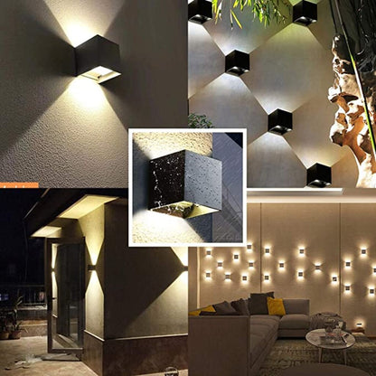 Spot aplique cubo led ángulo regulable 10w IP65