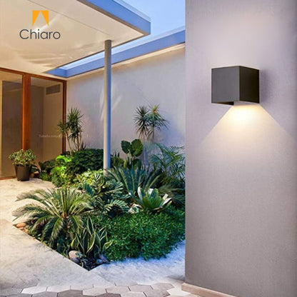 Spot aplique CUBO UNIDIRECCIONAL LED ángulo regulable IP65