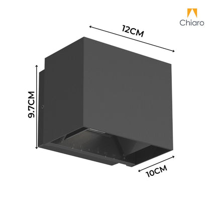 Spot aplique CUBO UNIDIRECCIONAL LED ángulo regulable IP65