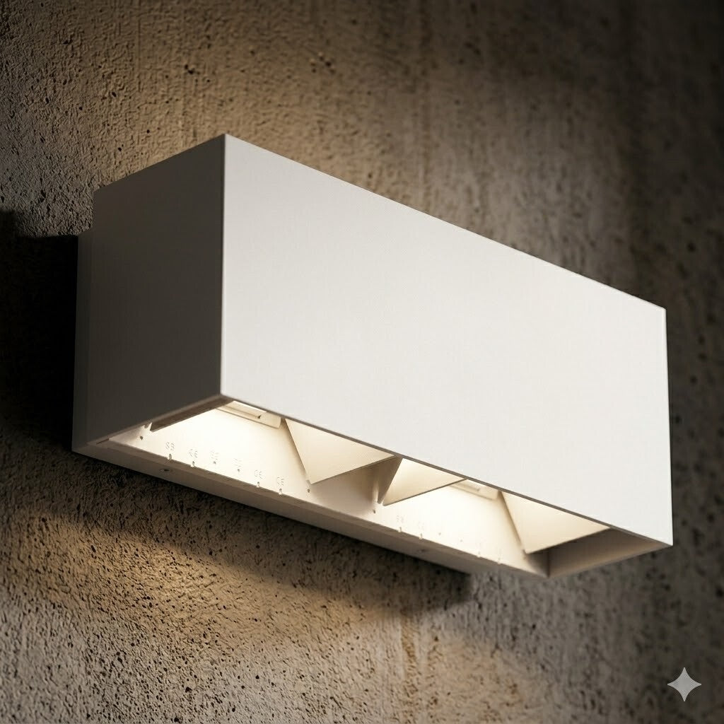Spot aplique doble led ángulo regulable 18W IP65
