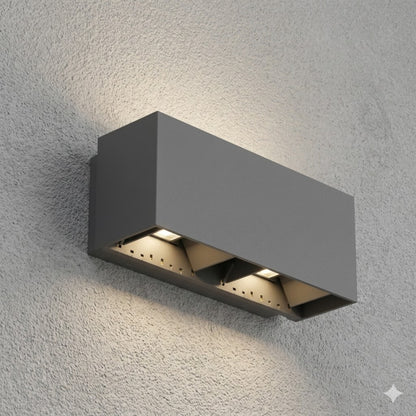 Spot aplique doble led ángulo regulable 18W IP65