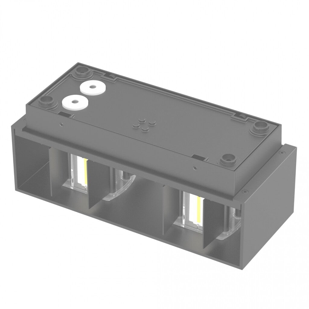 Spot aplique doble led ángulo regulable 18W IP65
