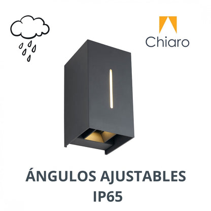 Spot aplique prisma led ángulo regulable 18w IP65