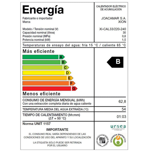 termotanque calefón 30 lts.