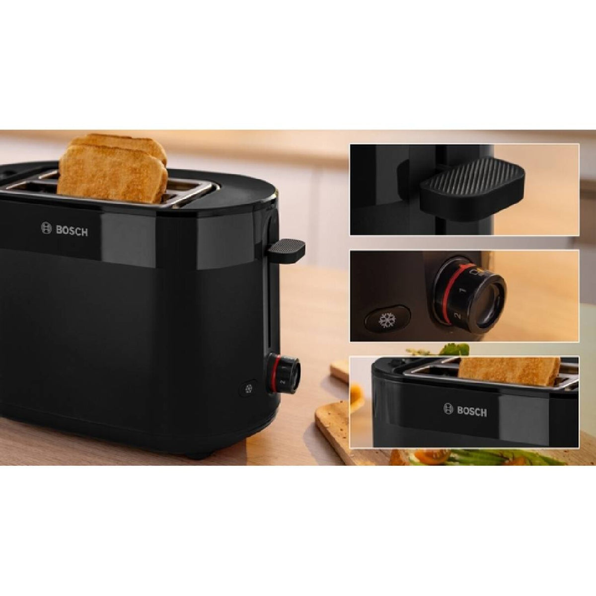 Tostadora Bosch TAT2M123 MyMoment Negro