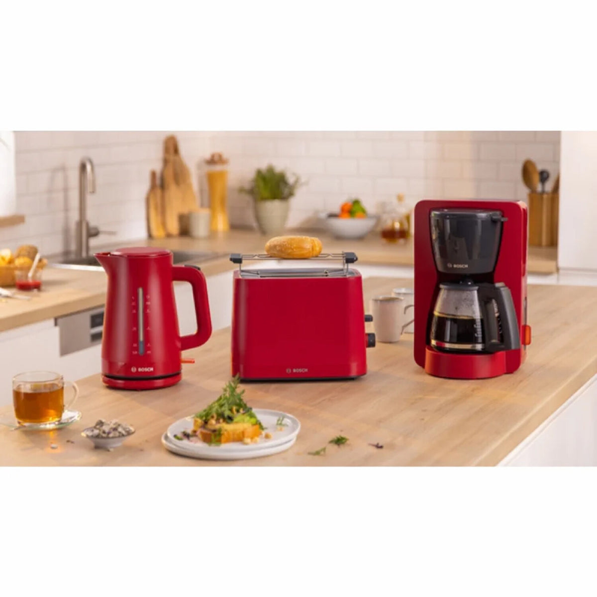 Tostadora Bosch TAT3M124 MyMoment Rojo