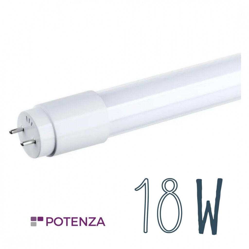 Tubo Led T8 18 watts 120cm Alto Brillo POTENZA