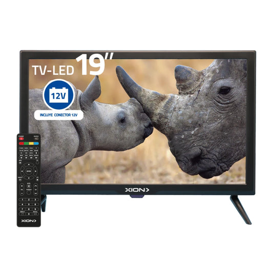 tv led 19" hd (1440x900p) 12v con isdbt