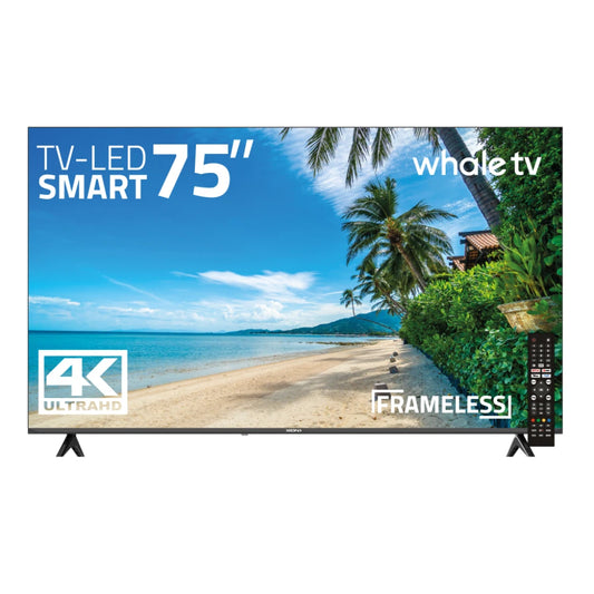TV led smart 75" 4K Whale TV