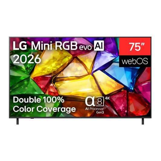 TV LG Mini RGB evo AI 4K 75" 75MRGB85