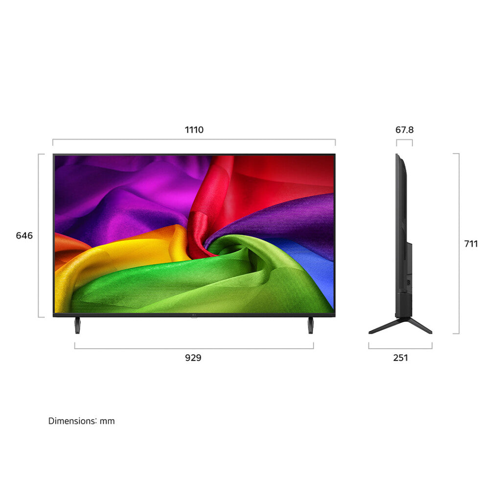 TV LG NANO 4K UHD AI 50" 50NU800