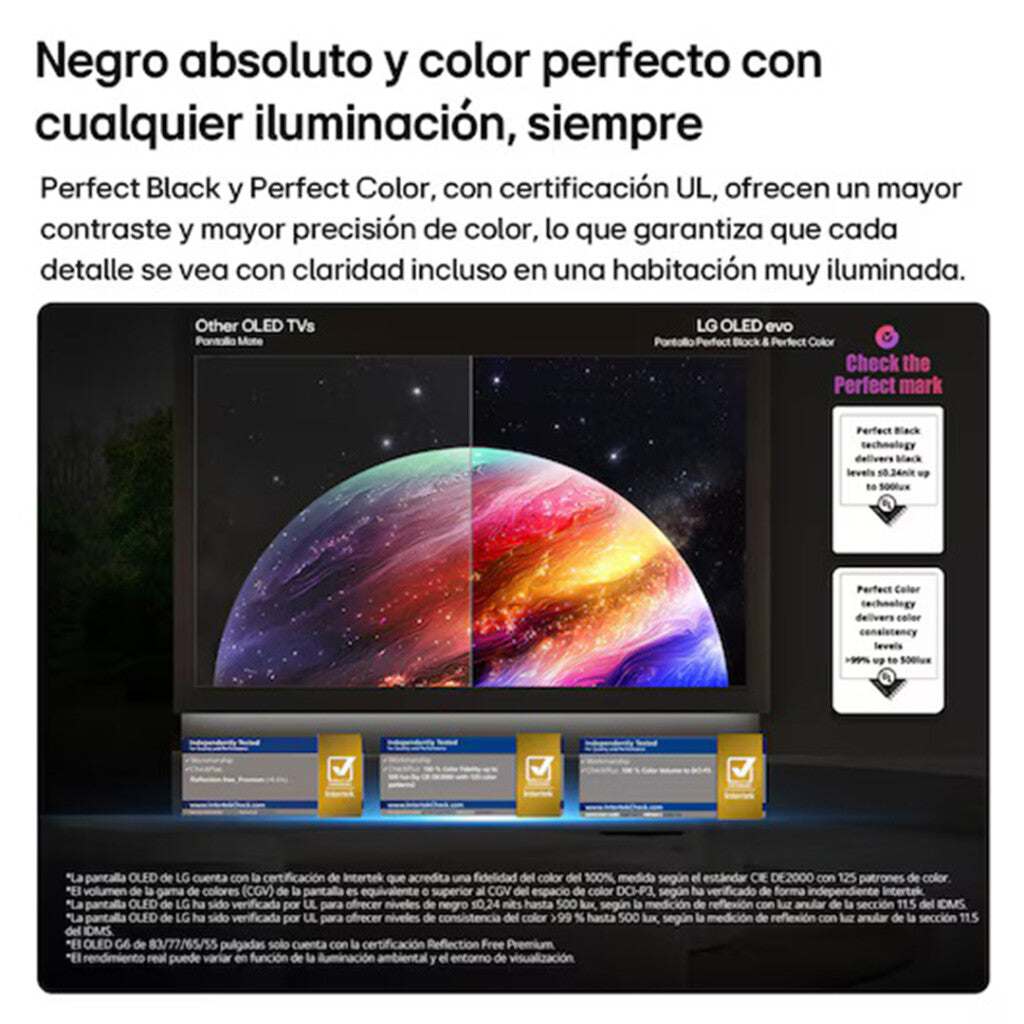 TV LG OLED evo AI C6 4K 65" OLED65C6