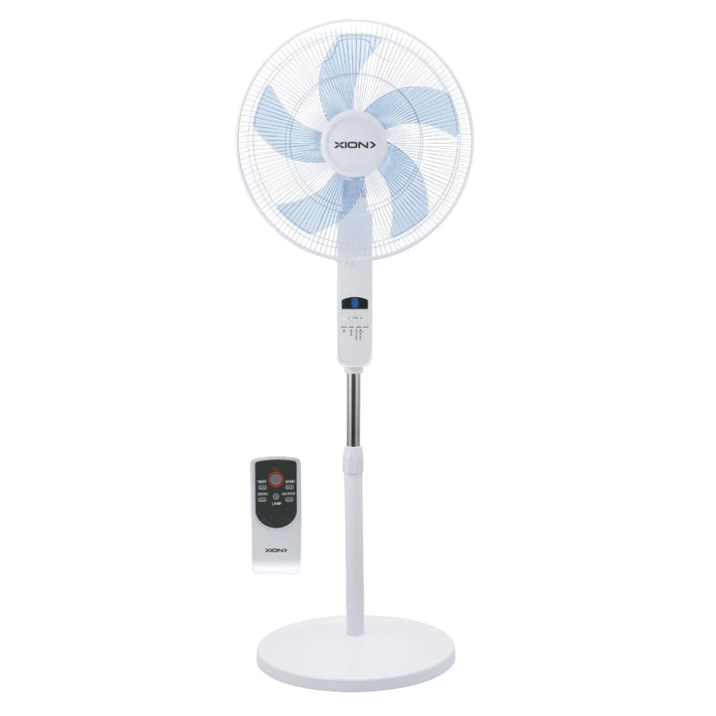 ventilador de pie slim con control