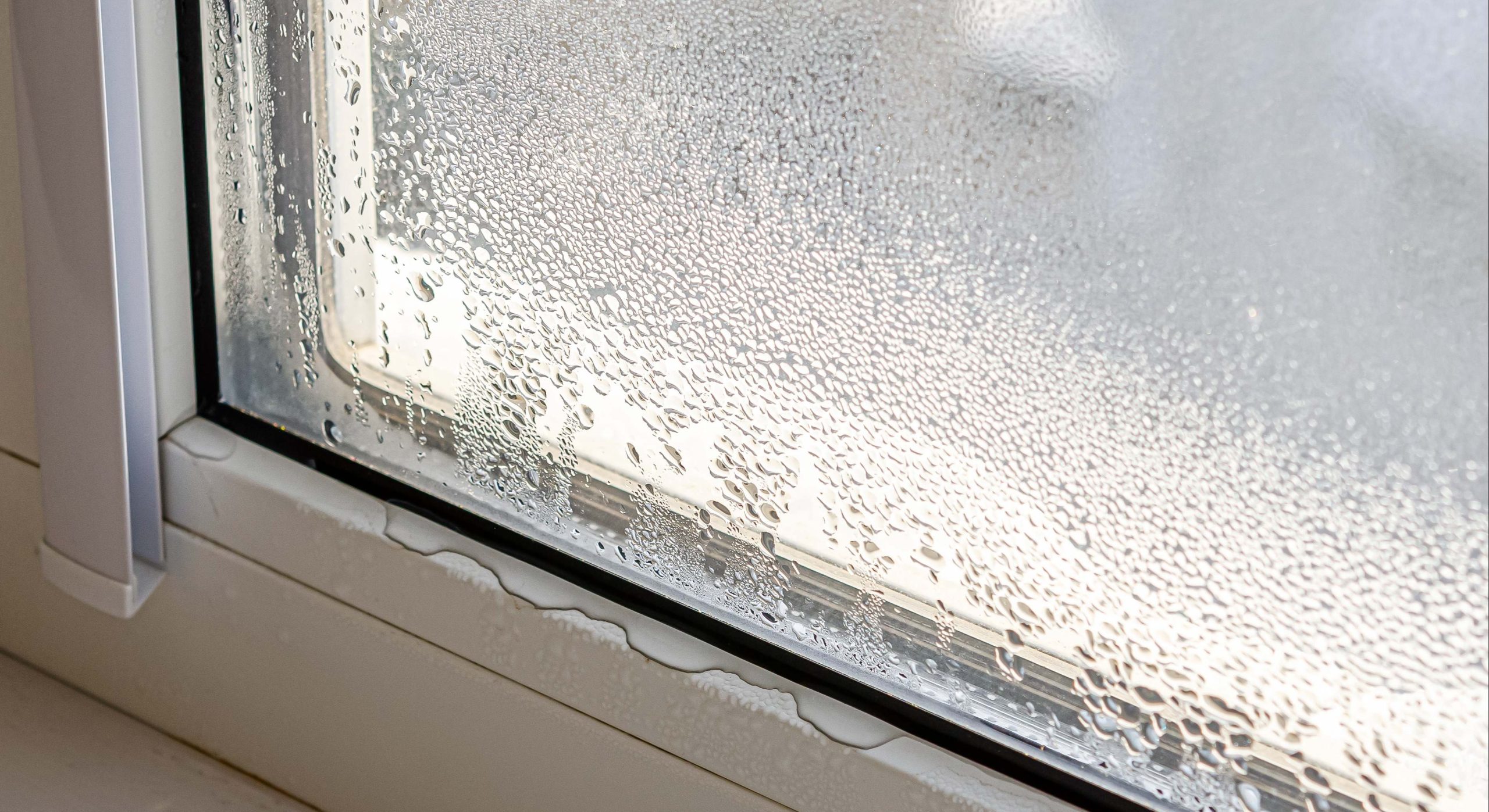Ejemplo de condensación en ventana