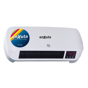 Caloventilador Digital de Pared ENXUTA CVENXD3520 – 2000W, Timer y Control Remoto