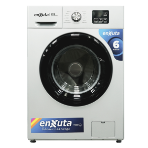 Lavarropas Carga Frontal ENXUTA LENX0650DS – 6kg, 1000RPM, 16 Programas
