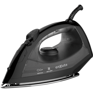 Plancha a Vapor Enxuta SDAENXP284 | 1500-1900W, Antigoteo y Base de Acero Inoxidable