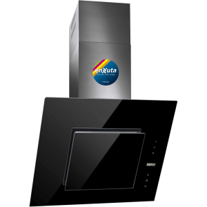 Campana 60 cm Negra Digital con extracción de 750 m3/h– Enxuta – CNENX146
