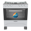 Cocina Supergas 5 Hornallas Blanca con Termocupla y Encendido - CENX27250W - Enxuta