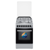 Cocina Combinada 4 Hornallas Inox con Termocupla 50x60 - CENX5544I - Enxuta