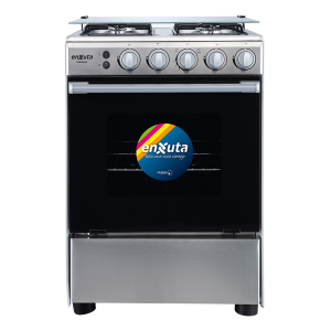 Cocina Supergas 4 Hornallas Inox con Termocupla y Grill 60x60 - CENX9604I – Enxuta
