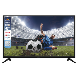 LED SMART 43 Pulgadas 4K, Webos, Netflix, Prime Video, Control por Voz, Bluetooth, ISBD-T – LEDENX1243SDF4KW – Enxuta – WebOs Hub