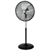 Ventilador de Pie Metálico tipo Industrial Negro 50 cm de Diámetro 120 Watts – VIPENX3020 – ENXUTA