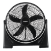 Turbocirculador de Aire Negro 50 cm Diámetro de Piso o Pared– VTENX920N – ENXUTA