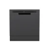 Lavavajillas Negro 8C Midea MDWTT0802GB