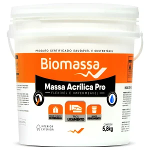 Enduido Pared Exterior Acrílico Fácil Lijado Biomassa 5,8 Kg