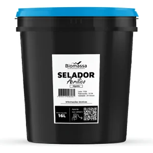 Sellador Fijador Acrílico Paredes Nuevas Biomassa 16 L Agua Satinado