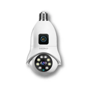 Cámara de seguridad smart doble portalámpara