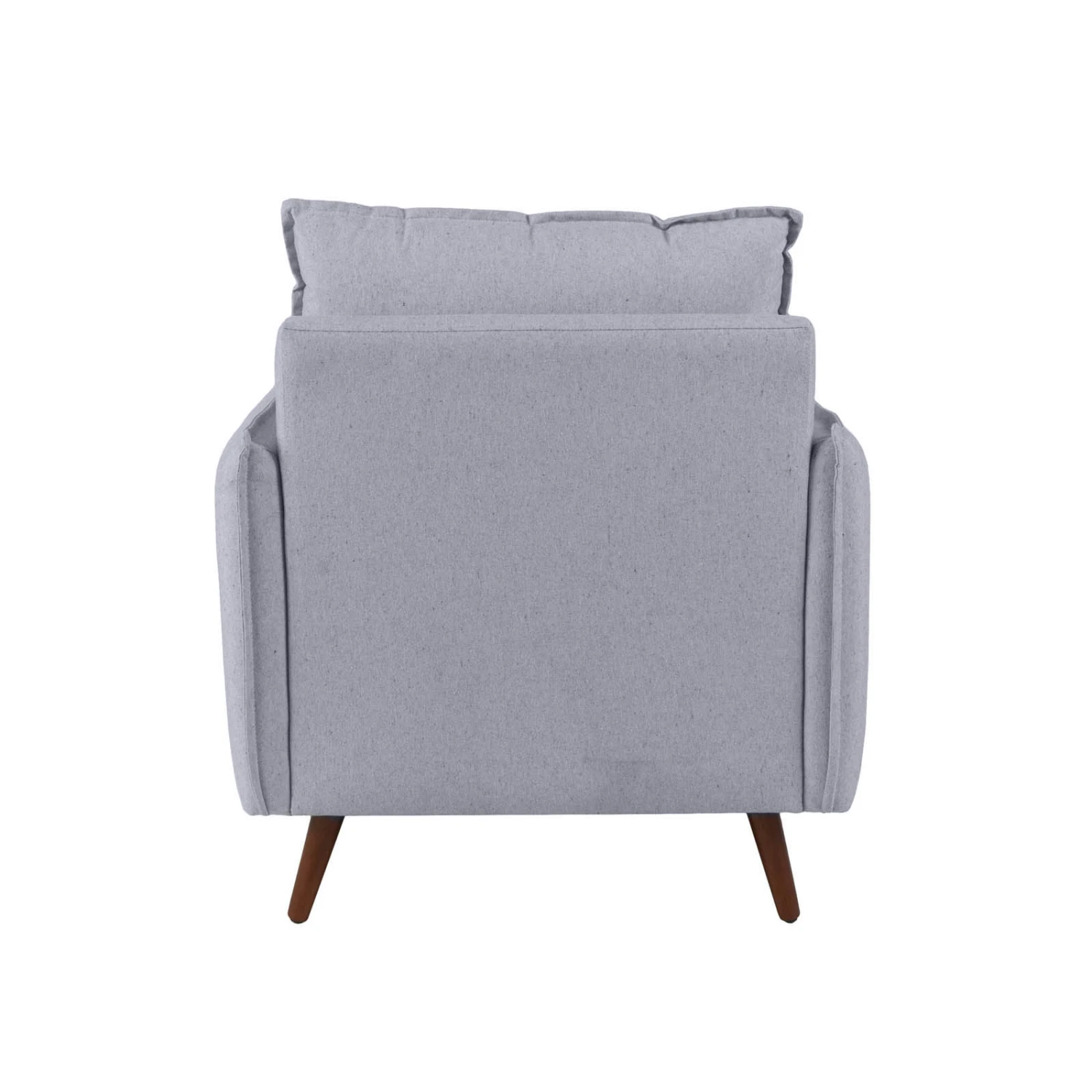 Butaca tela gris Charlotte - DIVINO - Imagen 5