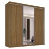 Ropero placard 3 puertas MDF marrón South - DIVINO