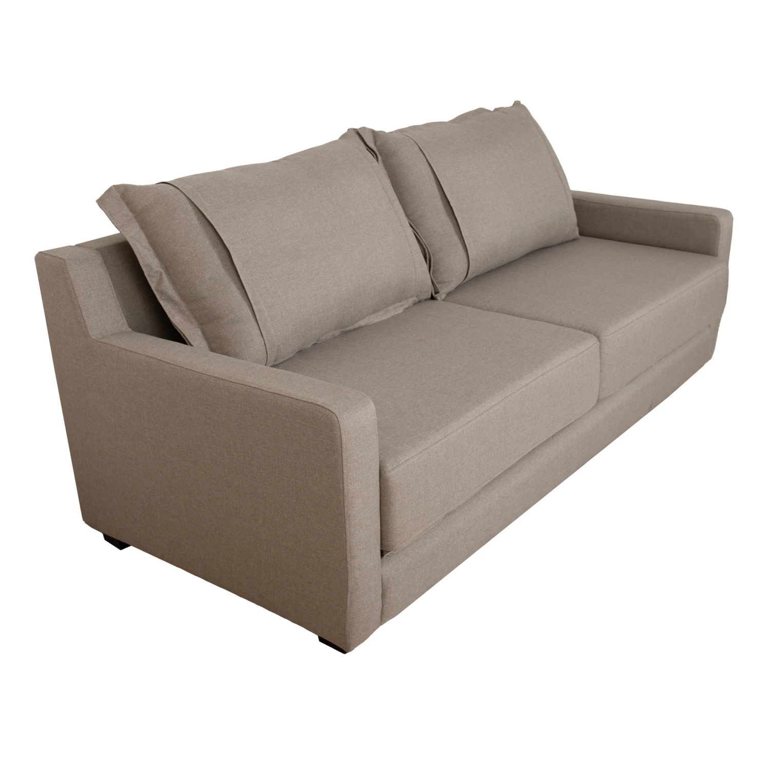 Sofá cama tela natural beige natura crema - DIVINO - Imagen 2