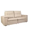Sofá retractil c/usb ATLANTA BEIGE