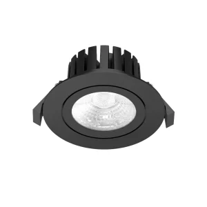 Embutido led para intemperie 5W MÓVIL Dimerizable NEGRO