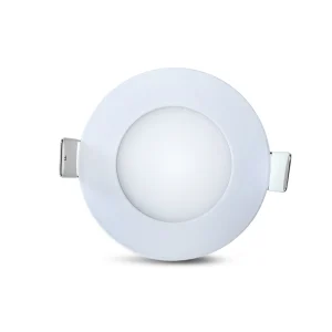Panel LED 3W, de embutir, empotrar redondo BLANCO - Neutro 4000K