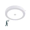 Panel led 12w con sensor de movimiento, circular