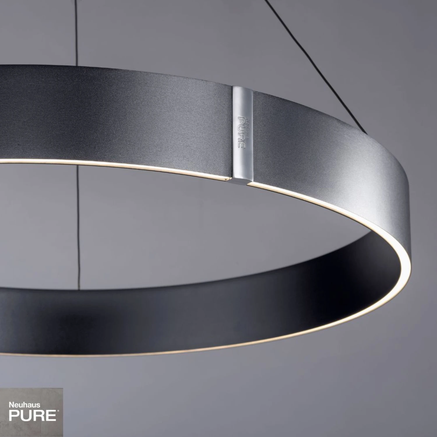 Colgante LED anillo motorizado 44W 70cm Neuhaus Pure - Imagen 4
