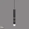 Colgante led tubular negro 10W 7 modos 3000K Neuhaus