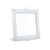 Panel LED 12W, de embutir, empotrar, cuadrado BLANCO - Neutro 4000K